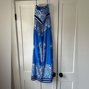 Vineyard vines strapless maxi dress size 0